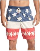 Tommy Hilfiger Old Glory Swim Trunks - Lyst