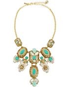 Kate Spade Glitter Statement Necklace - Lyst