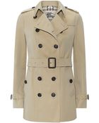 Burberry London The Sandringham Short Heritage Trench Coat - Lyst