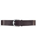 Ralph Lauren Harness-Buckle Vachetta Belt - Lyst