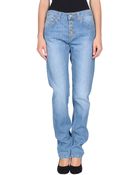 Dondup Denim Trousers - Lyst