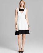 Rachel Roy Color Block Crepe Dress - Lyst