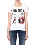 Diesel Graphic Cotton T-shirt - Lyst