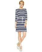 C. Wonder Cotton Slub Boatneck Drawstring Dress - Lyst