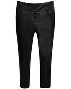 Alice + Olivia Leather Anders Pant - Lyst