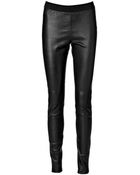 By Malene Birger Tendai Leather Leggings - Lyst