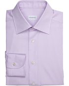 Ermenegildo Zegna Twill Shirt - Lyst