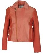 Leon & Harper Leather Outerwear - Lyst