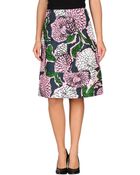 Marni Knee Length Skirt - Lyst
