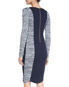 French Connection Colorblock Space-Dyed Sheath Dress - Lyst