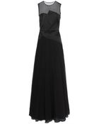 3.1 Phillip Lim Satin-Chiffon Dress - Lyst