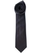 Giorgio Armani Micro-Check Tie - Lyst