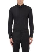 Jil Sander Stitched-Bib Dress Shirt - Lyst