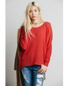 Free People Womens Whispy Pullover - Lyst