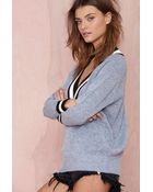 Nasty Gal Boys Club Sweater - Heather Blue - Lyst