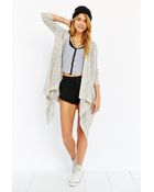 Kimchi Blue Textured Knit Cardigan - Lyst