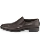 Bruno Magli Pitto Leather Loafer - Lyst