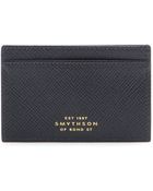 Smythson Panama Leather Card Holder - Lyst