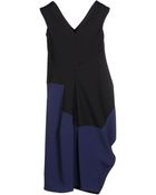 Jil Sander Kneelength Dress - Lyst