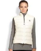 Moncler Ghany Vest - Lyst