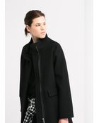 Mango Cotton Wool-Blend Coat - Lyst