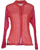 Lisa Corti Long Sleeve Shirt - Lyst