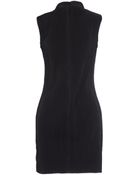 Neil Barrett Short Dress - Lyst