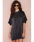Nasty Gal Eloise Satin Dress - Lyst
