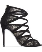 Enzo Angiolini Niccho Caged Evening Sandals - Lyst