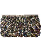 LK Bennett Eliza Beaded Clutch - Lyst