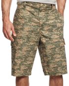 Sean John The Blocked Cargo Shorts - Lyst