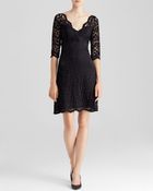 Karen Kane Scallop Lace Dress - Lyst