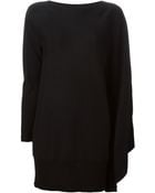 Mm6 By Maison Martin Margiela Knitted Dress - Lyst