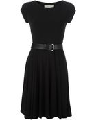 MICHAEL Michael Kors Belted Dress - Lyst