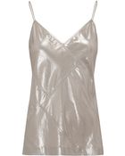 Whistles Foil Patchwork Vest - Lyst