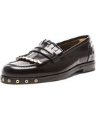 Lanvin Leather Loafers - Lyst