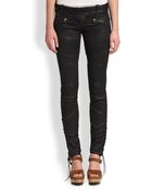 Polo Ralph Lauren Coated Skinny Jeans - Lyst
