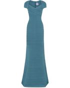 Hervé Léger Karin Bandage Gown - Lyst