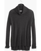 Madewell Ribbed Turtleneck Sweater - Lyst