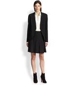 Donna Karan New York Trompe Stretch Wool Boyfriend Jacket - Lyst
