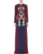 Mary Katrantzou Digital-print Silk Maxi Dress - Lyst