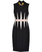 Class Roberto Cavalli Kneelength Dress - Lyst