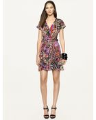 Ralph Lauren Black Label Floral-Print Maye Dress - Lyst