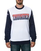 Mitchell & Ness The Oklahoma City Thunder Stop On A Dime Sweatshirt - Lyst