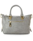 Steve Madden Grey Mini Social Satchel - Lyst