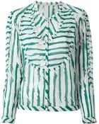 Tsumori Chisato 'Fox' Ruffled Placket Blouse - Lyst