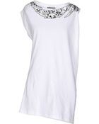 Richmond Denim Sleeveless Tshirt - Lyst