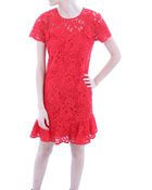 DKNY Abito Rosso - Lyst