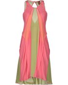 Dondup Short Dress - Lyst
