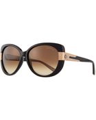 Roberto Cavalli Plastic Round Sunglasses - Lyst